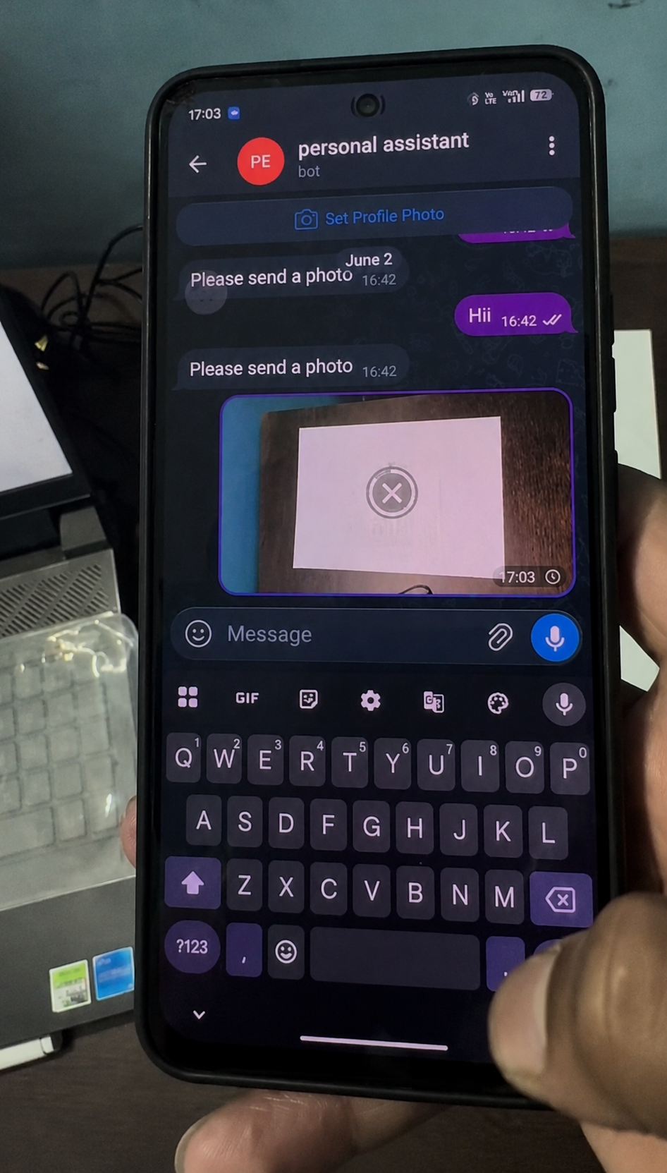 Telegram Submission